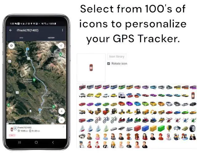 Alt view image 2 of 3 - GPS Tracking card for Teltonika MH2000 GPS Automobile Tracker + SIM card