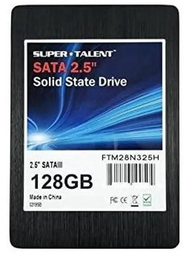Alt view image 9 of 9 - Super Talent TeraNova 128GB 2.5 inch SATA3 Solid State Drive (3D TLC)