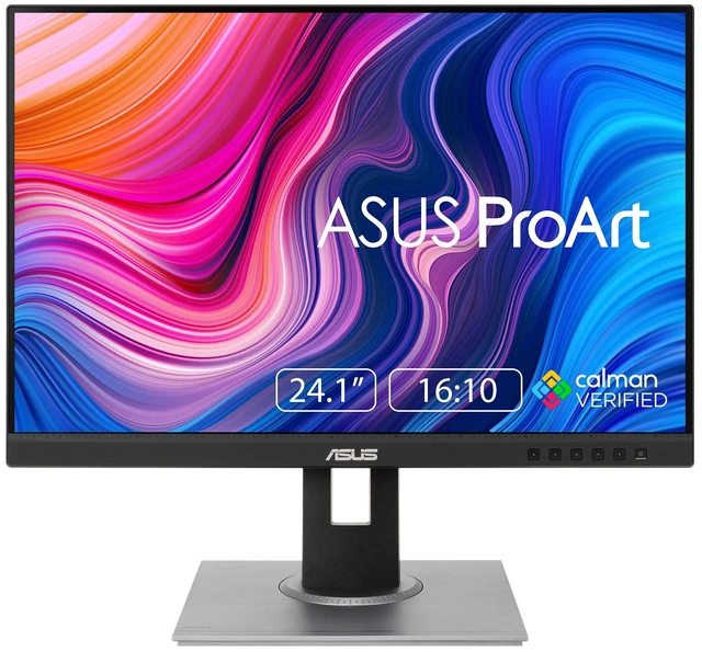 Main image of ProArt PA248QV 24 Inch WUXGA 16:10 Professional Monitor (1920 X 1200), Calman Verified, Delta E<2, 100% sRGB, Eye Care, Anti-Glare, Ergonomic Stand, HDMI, DP