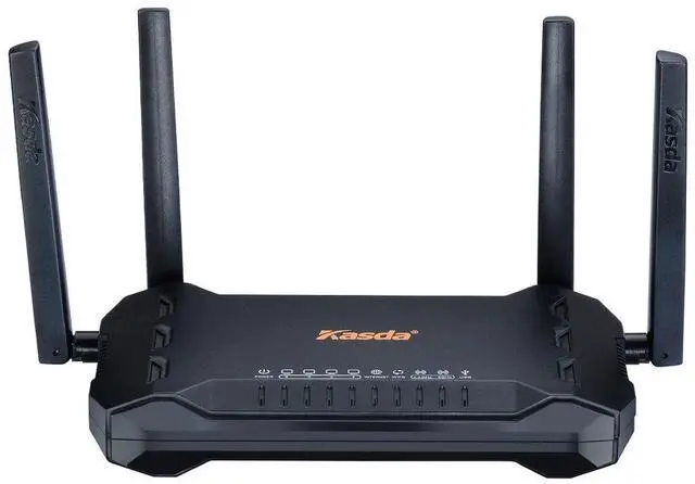 Alt view image 17 of 17 - Kasda AC1200 Dual Band Gigabit Wireless Router, Long Range WiFi Router 5dBi High Gain Antenna, Gigabit Ports, Easy Setup Via Cellphone, USB3.0, Dual Core Processor Based ( KW6516)