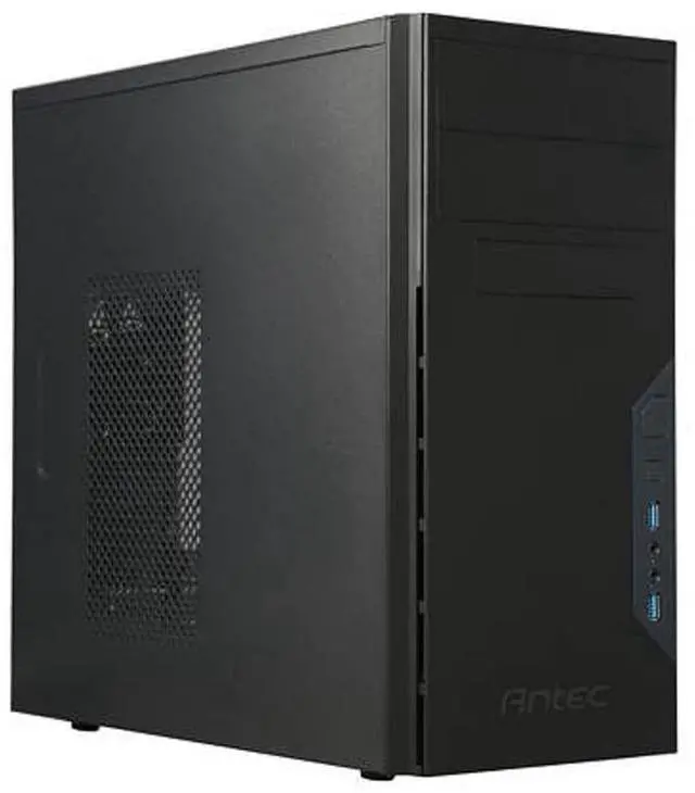 Alt view image 6 of 6 - Antec VSK3000E-U3 US Black SGCC Micro ATX Mini Tower Computer Case