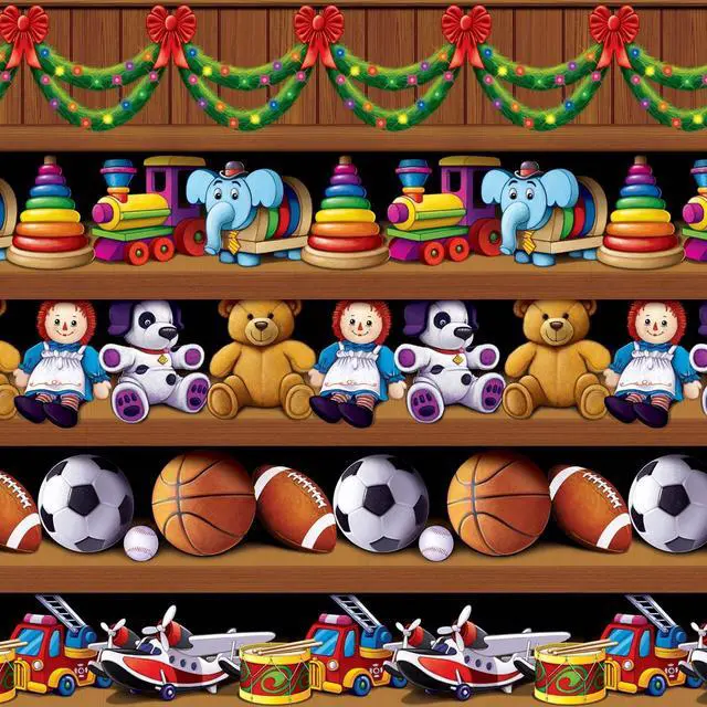 Main image of Santa'S Workshop Backdrop