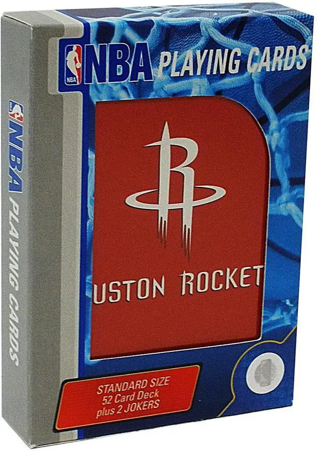 Alt view image 3 of 3 - nba houston rockets playing cards