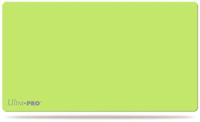 Alt view image 2 of 2 - Ultra Pro Solid Lime Green Play Mat Card Game