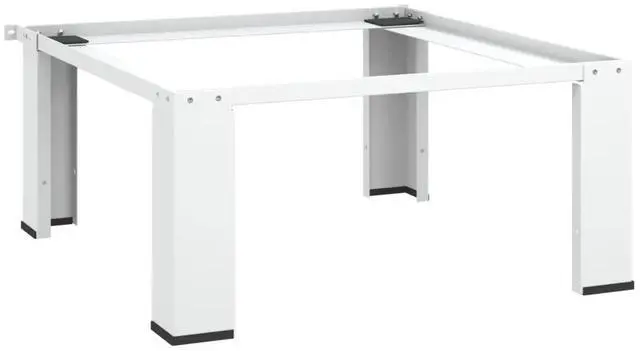 Alt view image 7 of 9 - vidaXL Washing Machine Pedestal White