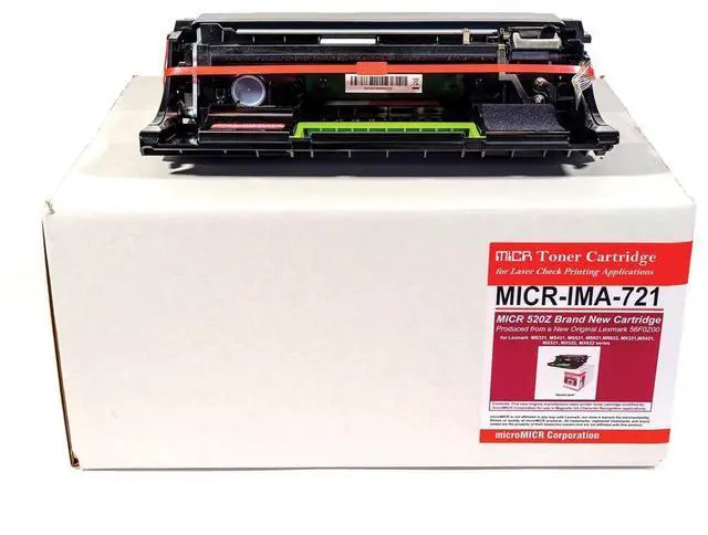 Alt view image 10 of 10 - microMICR MICR Toner Cartridge - Alternative for Lexmark - Black