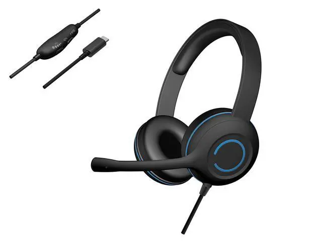 Alt view image 16 of 17 - CA USB-C Stereo Headset