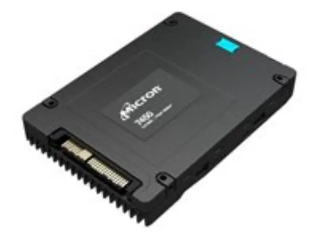 Alt view image 6 of 6 - Micron 7450 Max 12.80 Tb Solid State Drive - 2.5" Internal - U.3 (Pci Express Nvme 4.0 X4) - Mixed Use - Taa Compliant