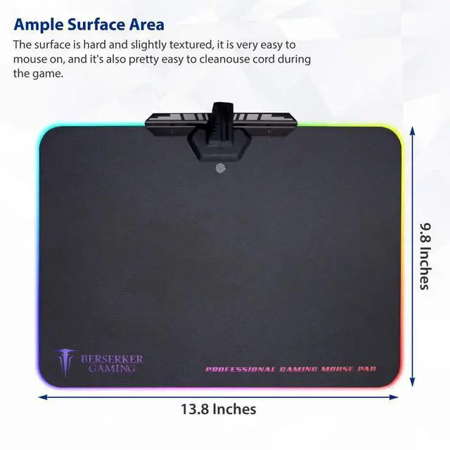 Alt view image 17 of 17 - SYBA MULTIMEDIA INC CL-ACC53004 RGB HARD SURFACE MOUSE PAD