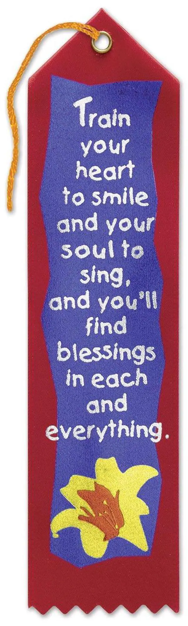 Alt view image 2 of 2 - Train Your Heart To Smile Ribbon
