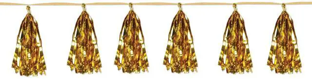 Main image of Metallic Tassel Garland