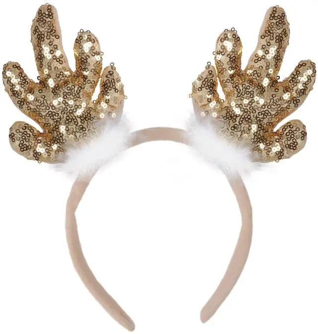 Main image of Sequined Reindeer Antlers