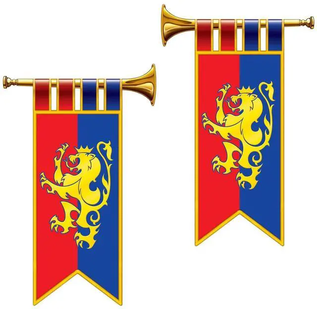 Alt view image 2 of 2 - Herald Trumpet Cutouts