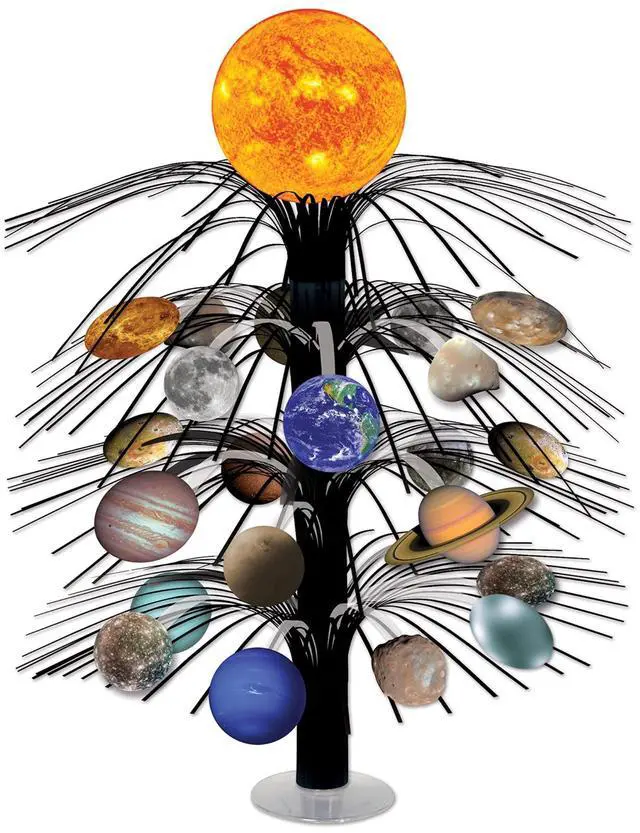 Main image of Stunning Solar System Planet Decorations - Set Of 6 Centerpieces
