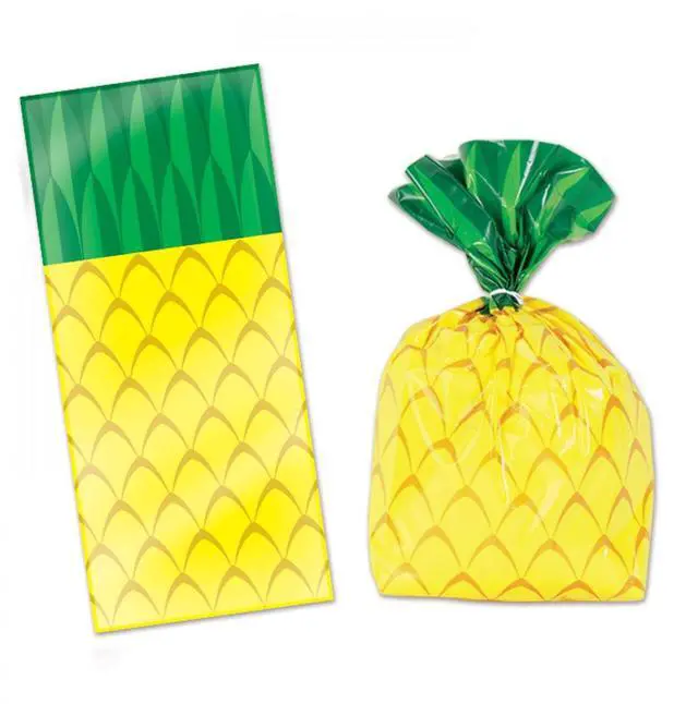 Alt view image 2 of 2 - Beistle Pineapple Cello Bags