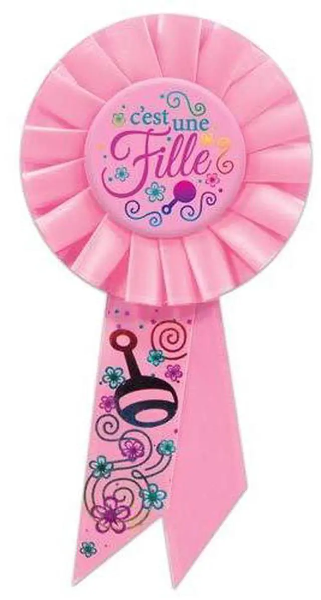 Main image of C'Est Une Fille (It'S A Girl) Rosette
