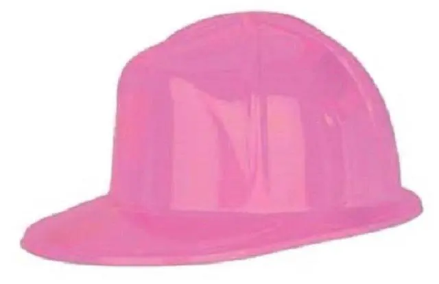Alt view image 2 of 2 - Pink Plastic Construction Helmet