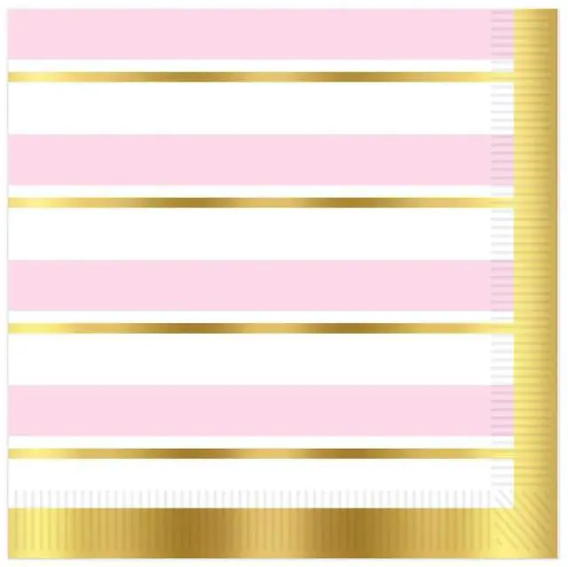 Main image of Elegant Striped Luncheon Napkins - Pack Of 12