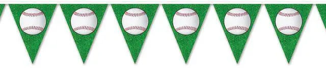 Main image of Baseball Pennant Banner - Show Team Spirit With 12 Banners!