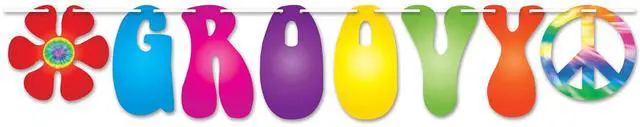 Main image of Vibrant Groovy Streamers: Festive Pack Of 12 For Fun And Lively Atmosphere