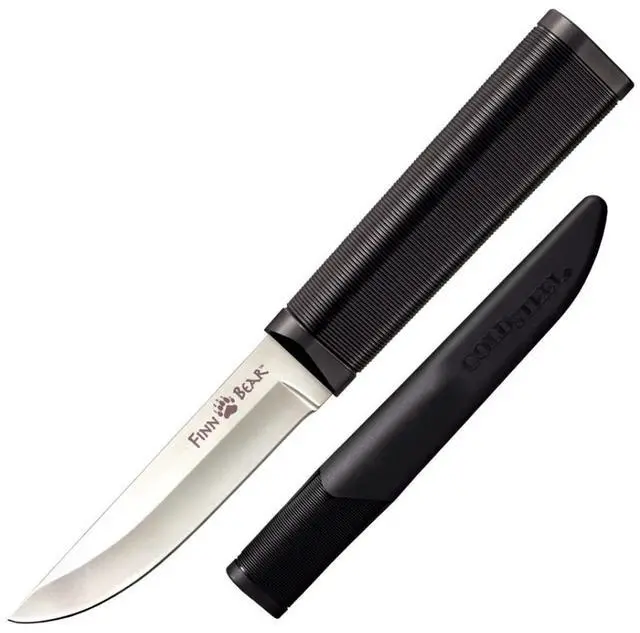 Alt view image 7 of 7 - Cold Steel Finn Bear Fixed Blade 4 inch Plain Polymer Handle