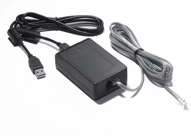 Main image of USB Telephone line record adapter compatible with PC / MAC, plugs into RJ-11 wall jack