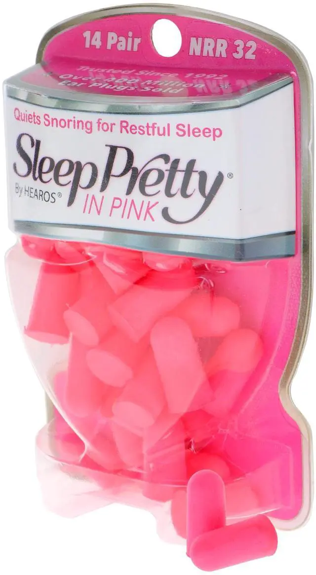 Alt view image 4 of 4 - Sleep Pretty in Pink Women's Ear Plugs - 14 Pair