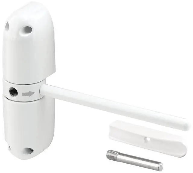 Alt view image 10 of 10 - Prime-Line Gibcloser White Safety Spring Door Closer KC10HD