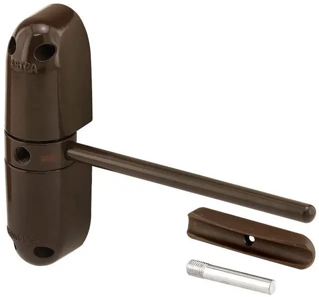 Main image of Prime-Line KC17HD Safety Spring Door Closer - Easy to Install to Convert Hinged Doors to Self-Closing - Diecast Construction, 4-1/4 In. Brown, Non-Handed (Single Pack)