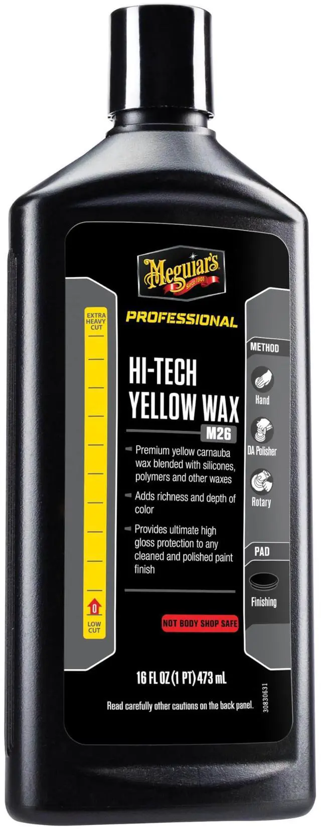 Alt view image 3 of 3 - Meguiar's Mirror Glaze Auto Wax 16 oz. - Total Qty: 1