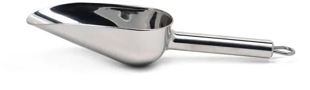 Alt view image 3 of 3 - Stainless Steel Scoop, Medium