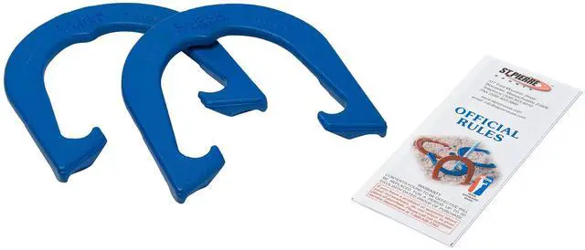 Alt view image 3 of 3 - St Pierre Sports Eagle Tournament Horseshoe (1-Pair), Blue