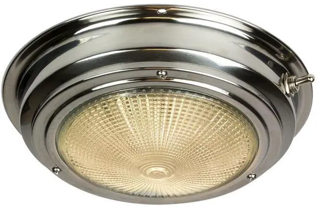 Alt view image 3 of 3 - SEA DOG STAINLESS DOME LIGHT 5" LENS