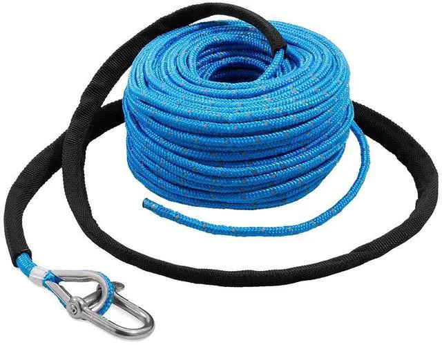 Alt view image 2 of 2 - Trac Outdoor 100ft Anchor Rope - Features an 800 lb. Break Strength - Includes a Stainless Steel Anchor Shackle (69080)