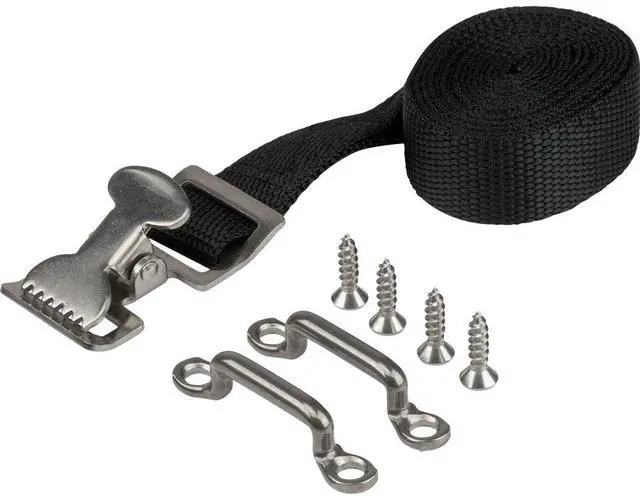 Alt view image 3 of 3 - Sea-Dog 359995-1 Gas Tank Strap Kit
