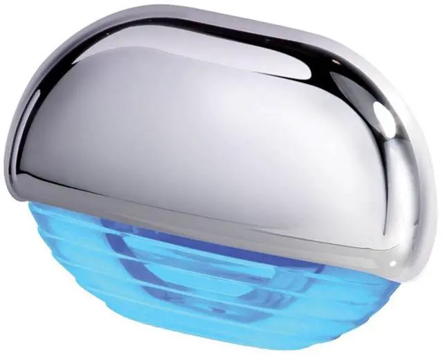 Main image of Hella Marine Easy Fit Step Lamp - Blue Chrome Cap