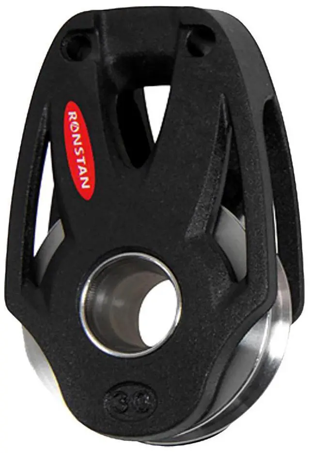 Alt view image 4 of 4 - RONSTAN SERIES 30 BB BLOCK SINGLE BECKET OPTION LASHING