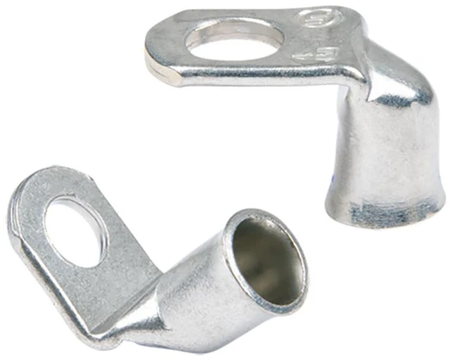 Main image of Ancor 90° Tinned Copper Lug #1 - 5/16" - 2-Piece