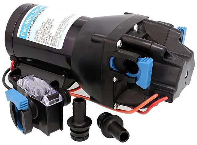 Alt view image 3 of 3 - JABSCO PARMAX HD3 HEAVY DUTY WATER PRESSURE PUMP 12V 3GPM