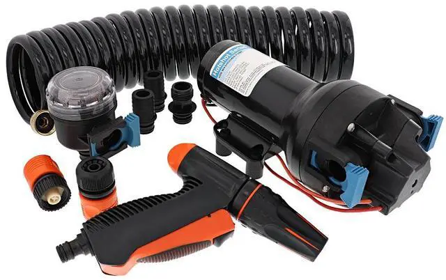 Alt view image 4 of 4 - JABSCO HOTSHOT HD6 HEAVY DUTY WASHDOWN PUMP W/ 25' HOSECOIL