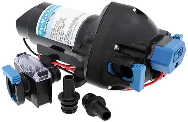 Alt view image 4 of 4 - JABSCO PARMAX 2 WATER PRESSURE PUMP 24V 2GPM 35PSI