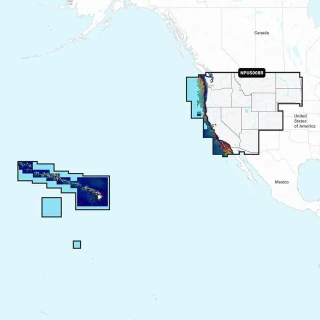 Alt view image 5 of 5 - Navionics Platinum+ NPUS008R - U.S. West