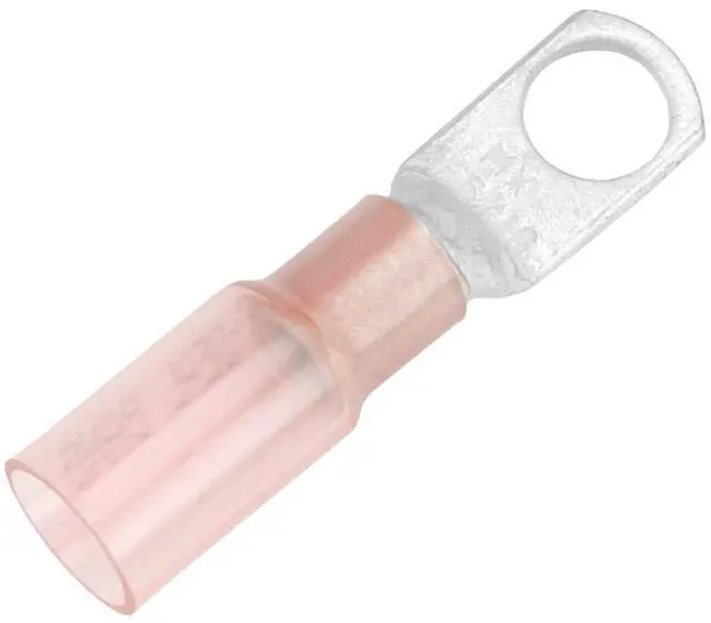 Main image of Pacer 8 AWG Heat Shrink Ring Terminal - 5/16" Stud Size - 25 Pack