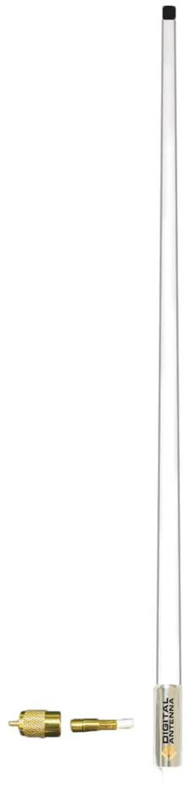 Alt view image 9 of 9 - Digital Antenna - 992-MW-S - 8' Wide Band VHF Antenna with 20' Cable, ( Each )