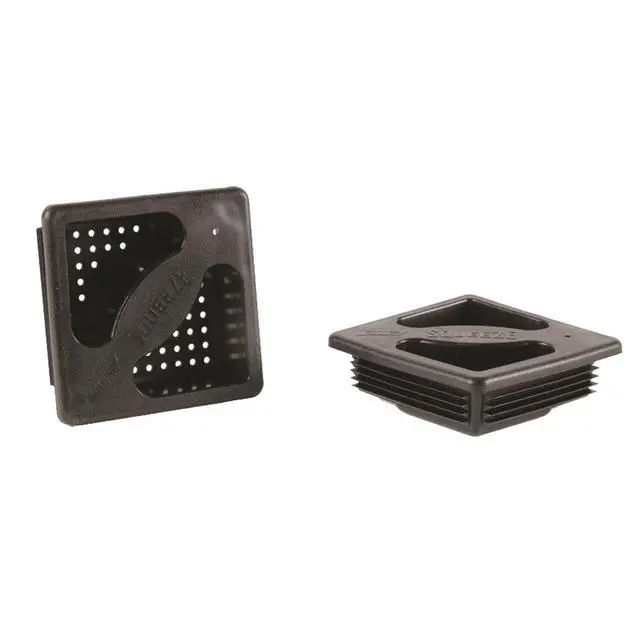 Alt view image 12 of 12 - Camco 40325 No Insect Ventilated Bumper Caps, Pack Of 2, Black