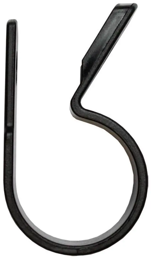 Main image of Pacer UV Resistant Nylon C-Clamps - 3/4" - Black - 25 Pack