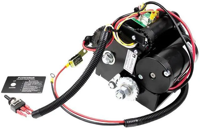 Main image of Powerwinch Folding & Pop-Up Camper Winch w/1200lb Lift Capacity