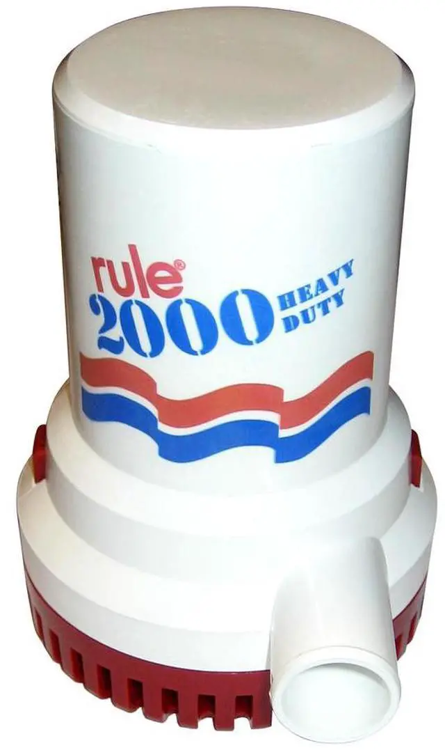 Main image of Rule 2000 G.P.H. Non-Automatic Bilge Pump - 24V
