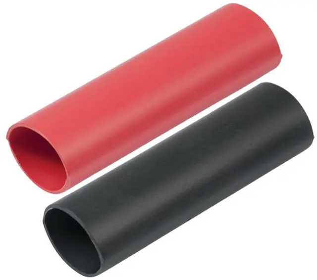 Alt view image 3 of 3 - Ancor Heavy Wall Heat Shrink Tubing - 3/4" x 3" - 2-Pack - Black/Red