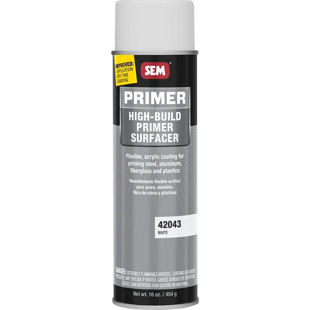 Alt view image 2 of 2 - SEM 42043 White High Build Primer - 16 oz.